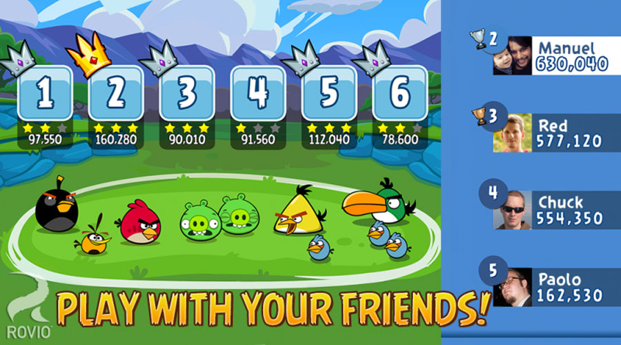 Angry Birds friends