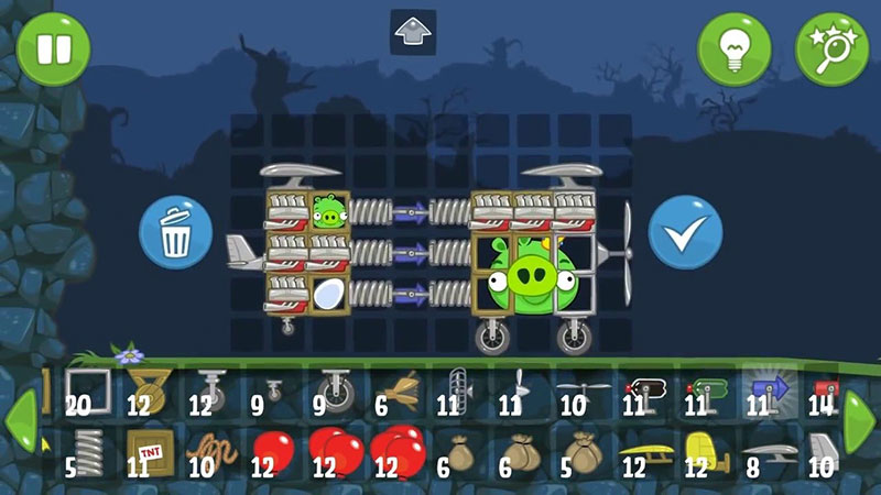 Bad Piggies gameplay