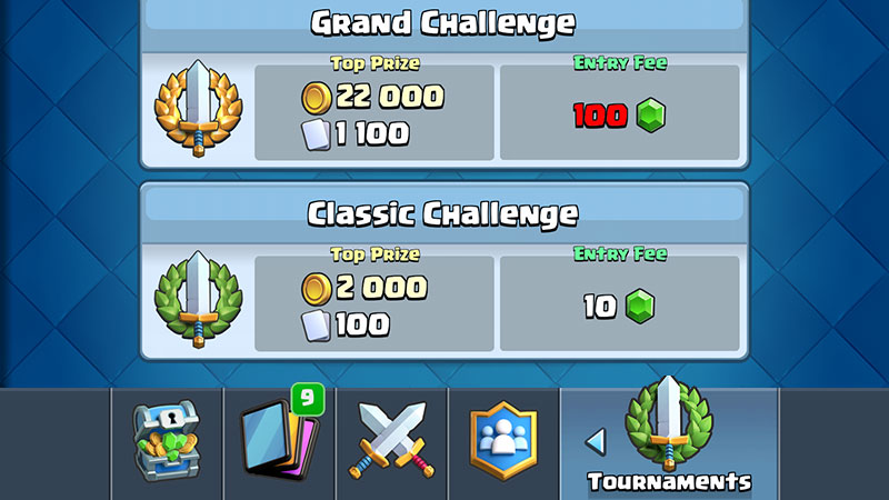 Clash challenge