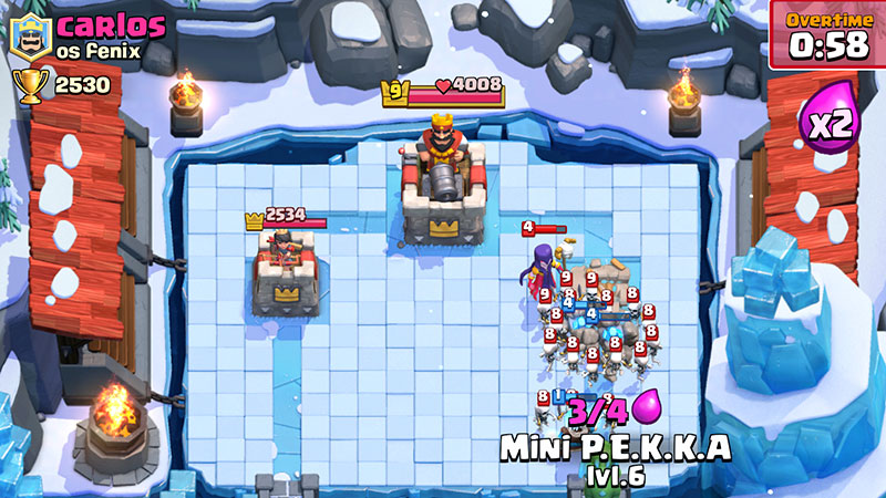 Clash ice