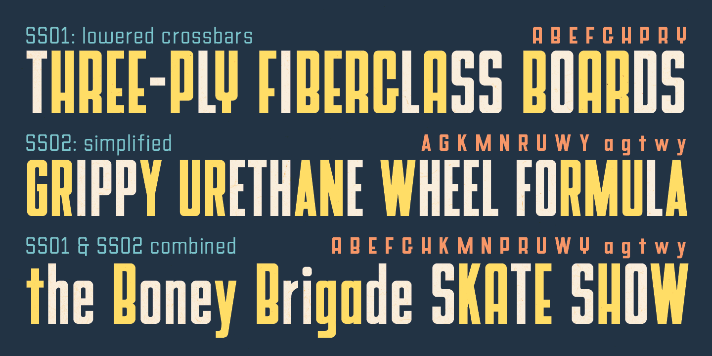 Goodland stylistic alternates