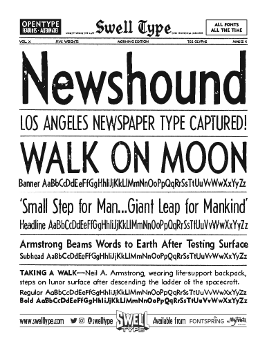 Newshound spec sheet