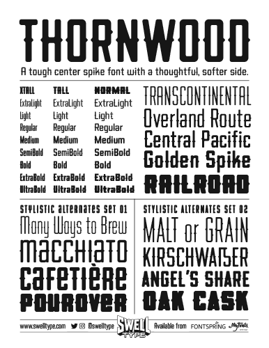 Thornwood spec sheet